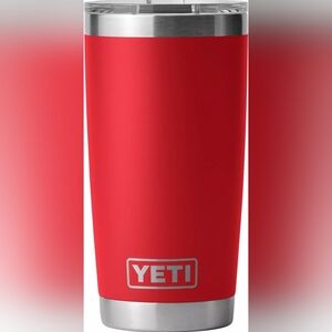 YETI Bold Dark Burgundy Red Tumbler